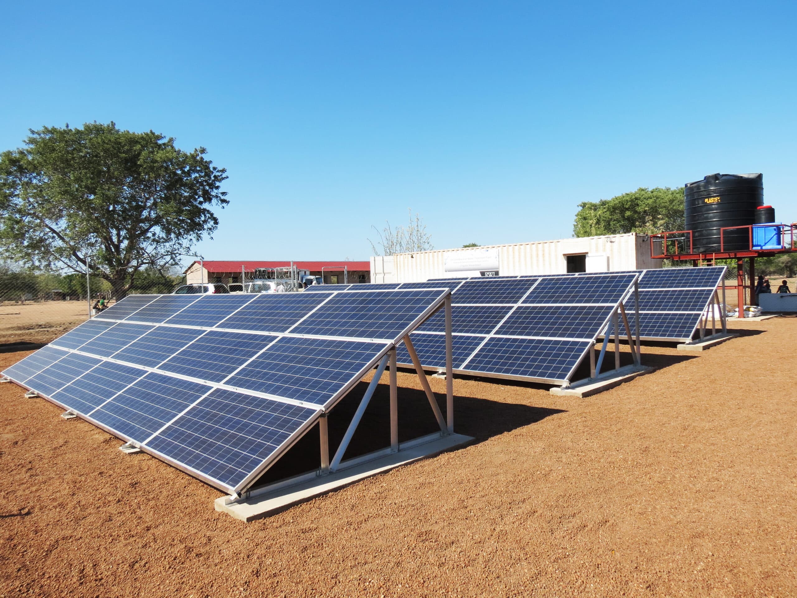Solar Farm and Brackish Water Plant